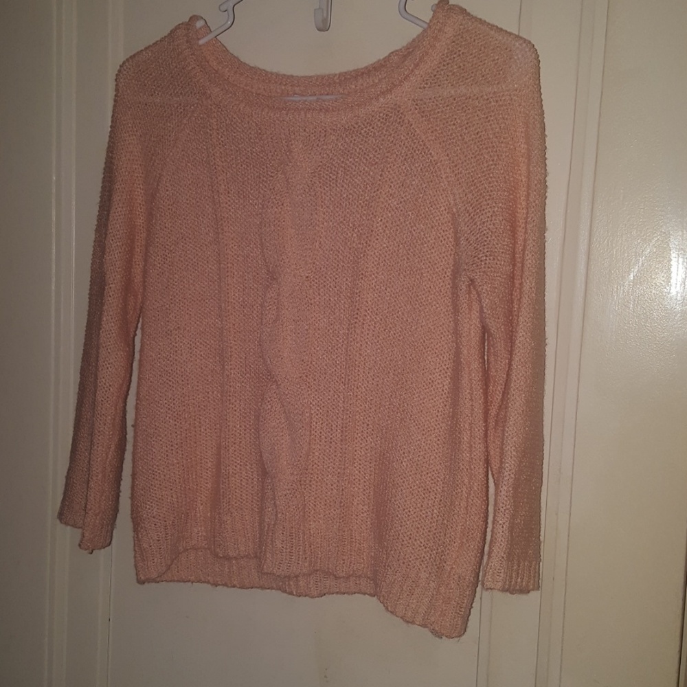Pink sweater